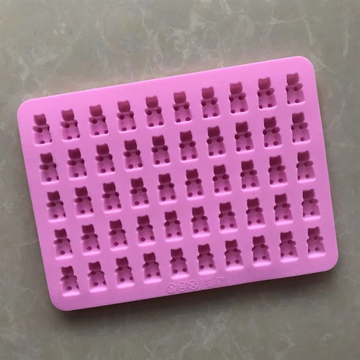 Silicone Mini Size Bear Chocolate Mold