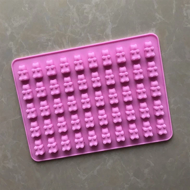 Silicone Mini Size Bear Chocolate Mold