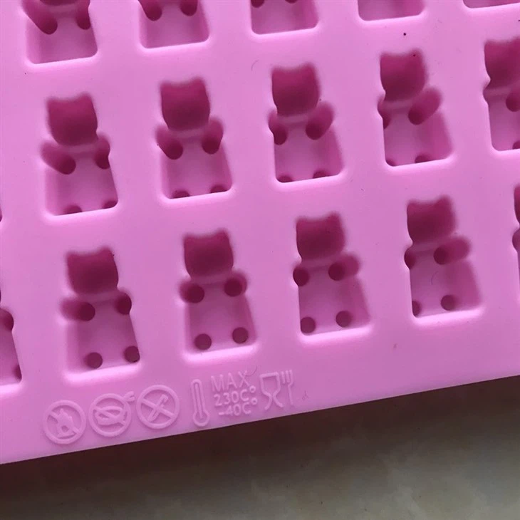 Silicone Mini Size Bear Chocolate Mold