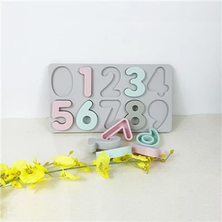 Silikon Creative Children's Early Education Board Pussel